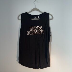 Grace Black Elvis Presley Muscle Tee
